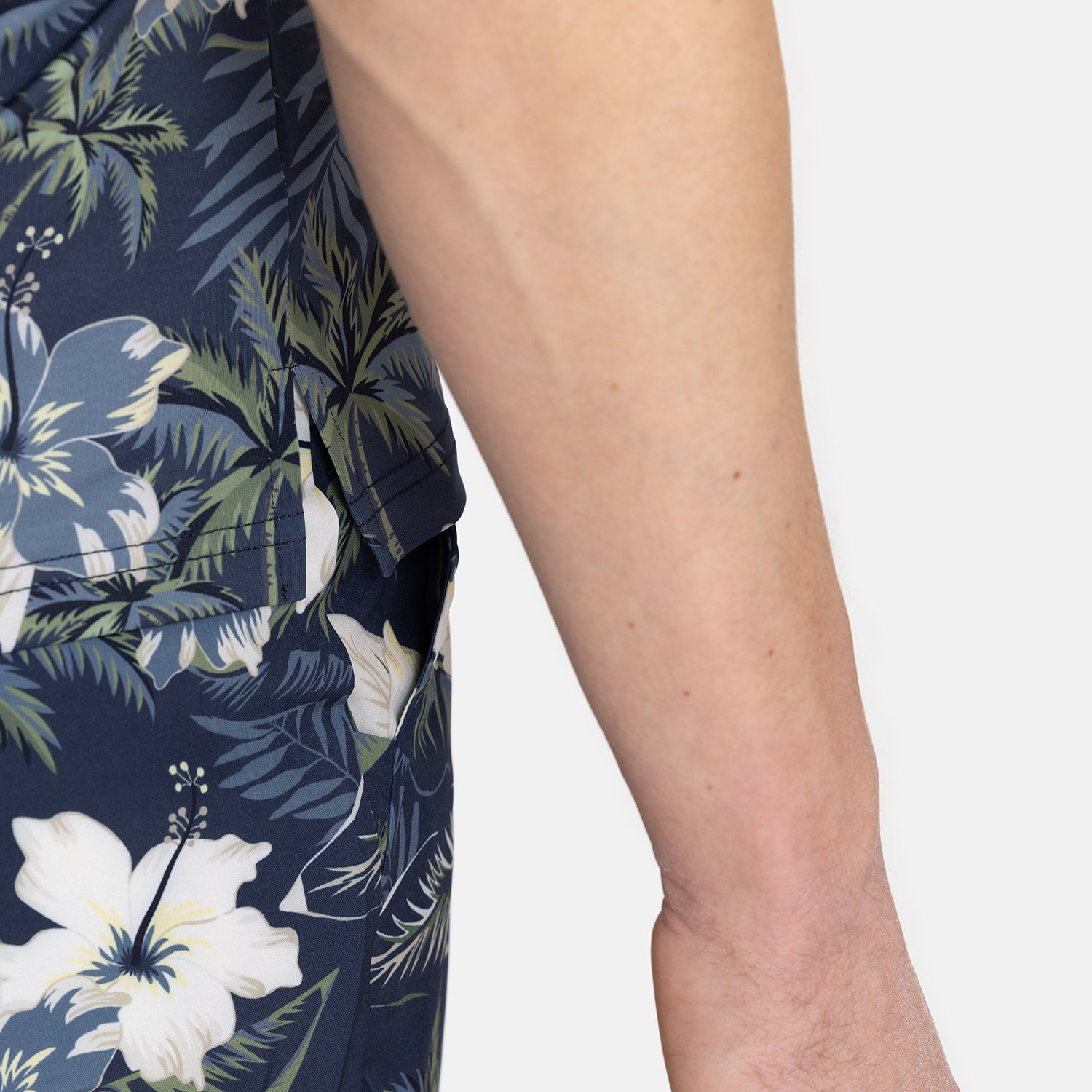 Tech TM Shirt Flowerprint Bogeys & Birdies