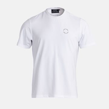 M Tech Tee White Bogeys & Birdies