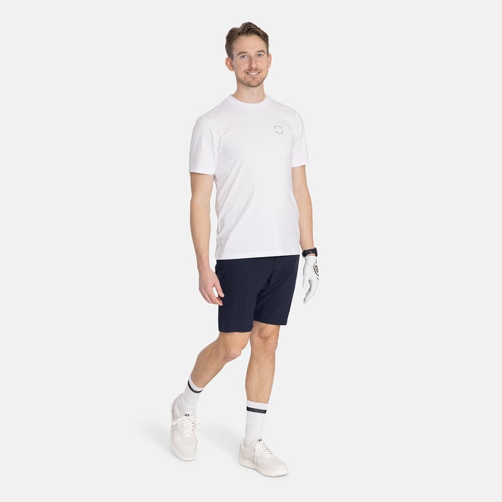 M Tech Tee White Bogeys & Birdies