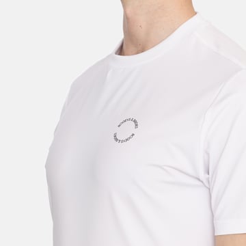 M Tech Tee White Bogeys & Birdies