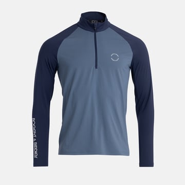 M Light Mid Layer LS Blå Bogeys & Birdies