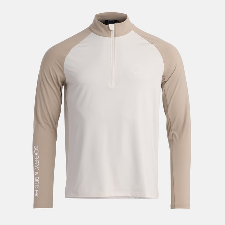 M Light Mid Layer LS Beige Bogeys & Birdies
