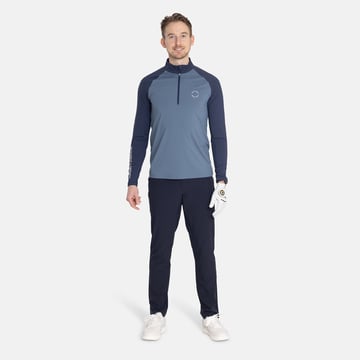 M Light Mid Layer LS Blå Bogeys & Birdies
