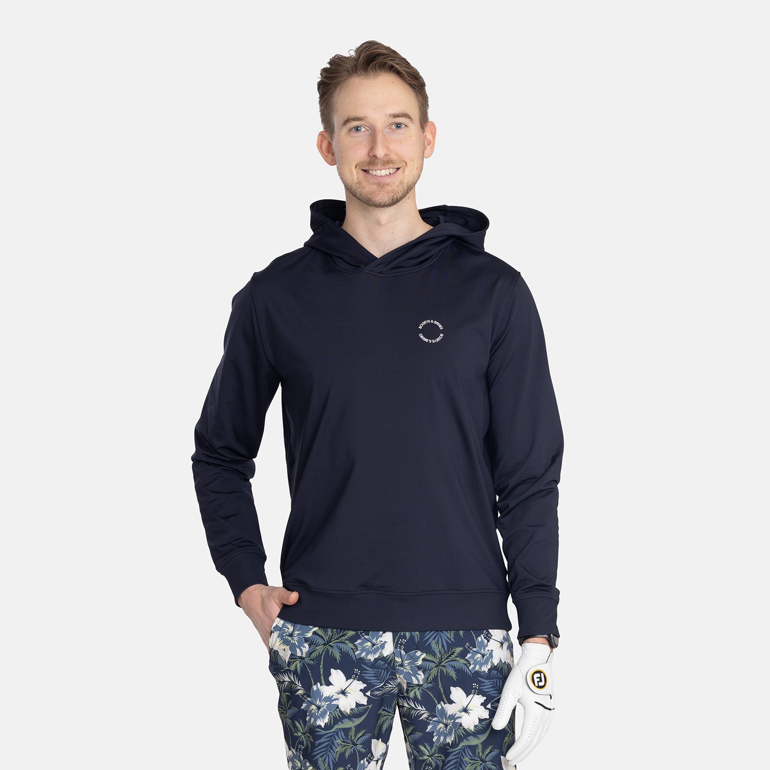 M Tech Hood Blå Bogeys & Birdies