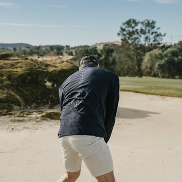 M Windbreaker Jacket Bleu Bogeys & Birdies