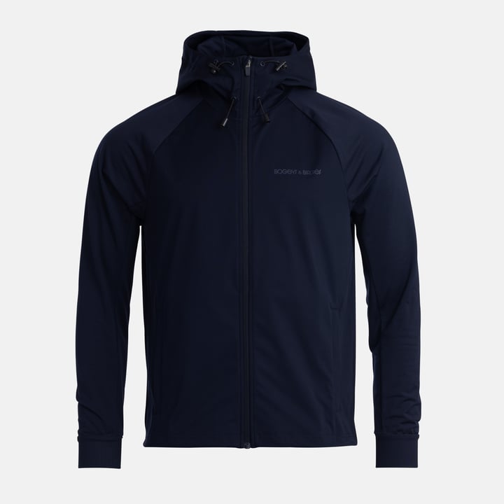 M Hybrid Raglan Hood Jacket Blå Bogeys & Birdies