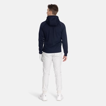 M Hybrid Raglan Hood Jacket Blå Bogeys & Birdies