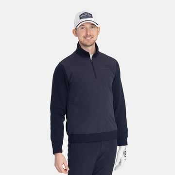 M Knitted Windbreaker Blå Bogeys & Birdies