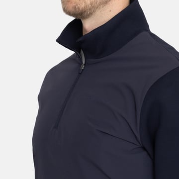 M Knitted Windbreaker Blå Bogeys & Birdies