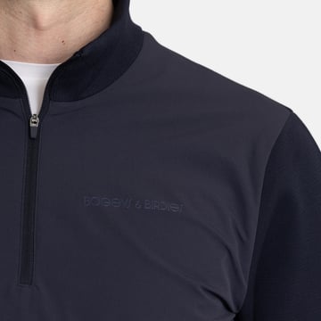 M Knitted Windbreaker Blå Bogeys & Birdies