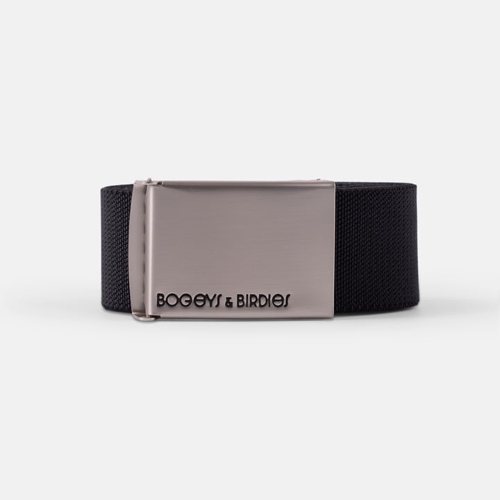 Buckle Belt Svart Bogeys & Birdies