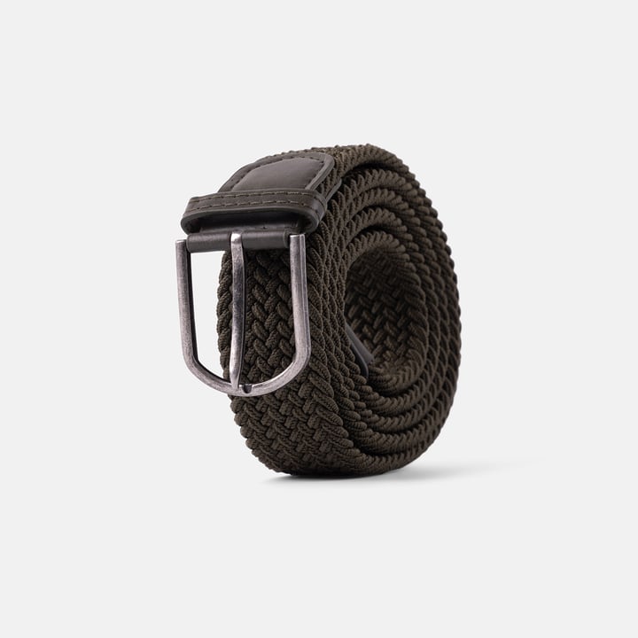 Braided Belt Elastic Grön Bogeys & Birdies