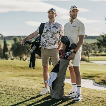 M Tech Pique AOP Flowerprint Bogeys & Birdies