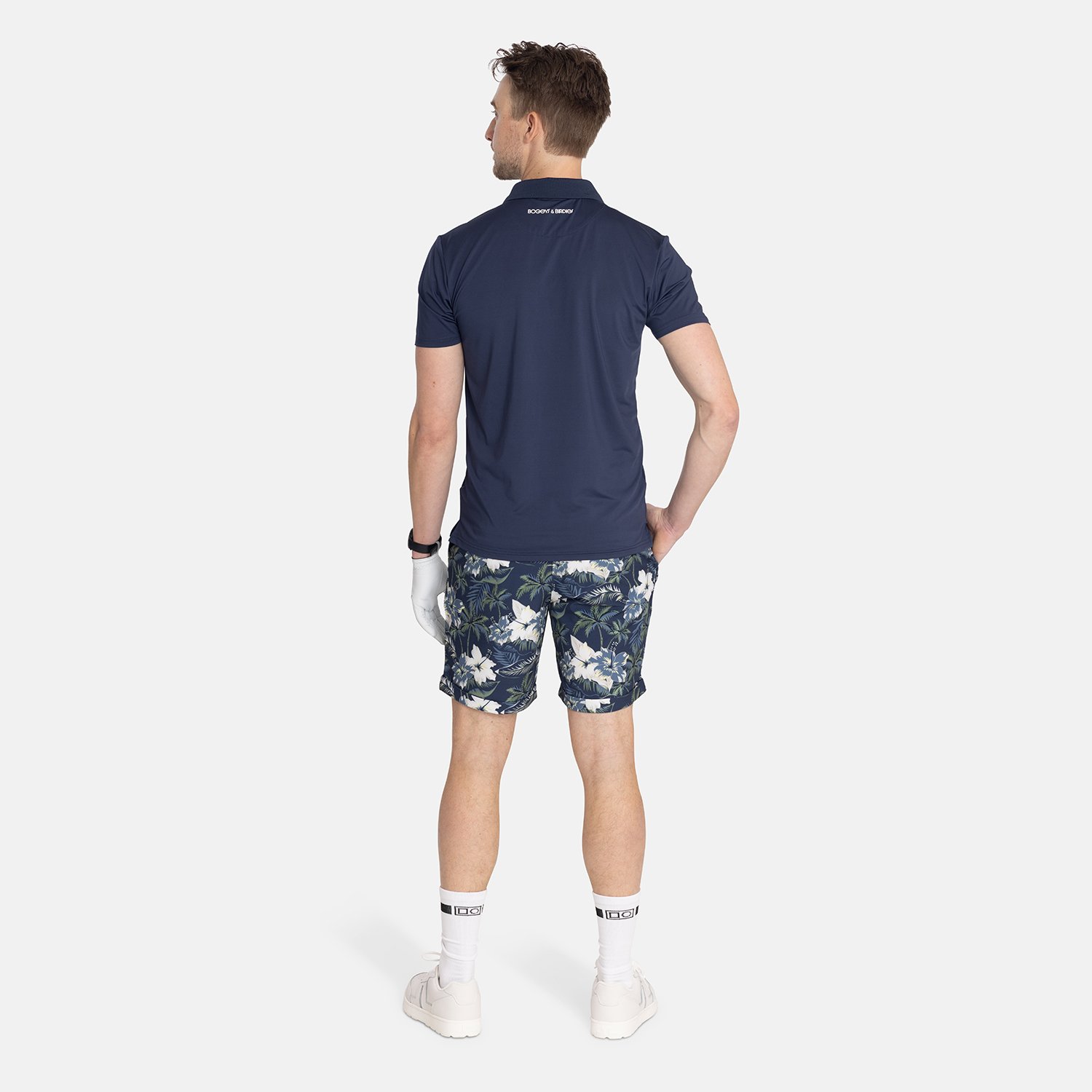 M Tech Scratch Polo Blå Bogeys & Birdies