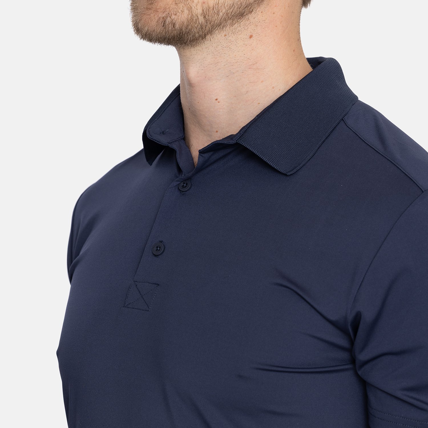 M Tech Scratch Polo Blå Bogeys & Birdies