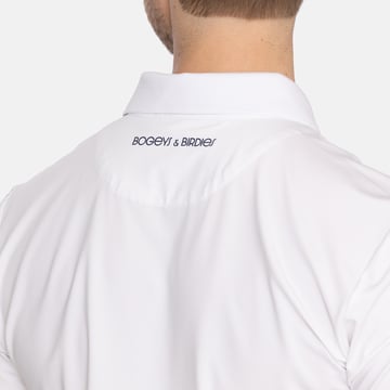 M Tech Scratch Polo Hvit Bogeys & Birdies