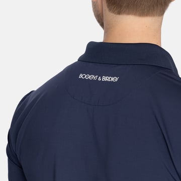 M Tech Scratch Polo Blå Bogeys & Birdies