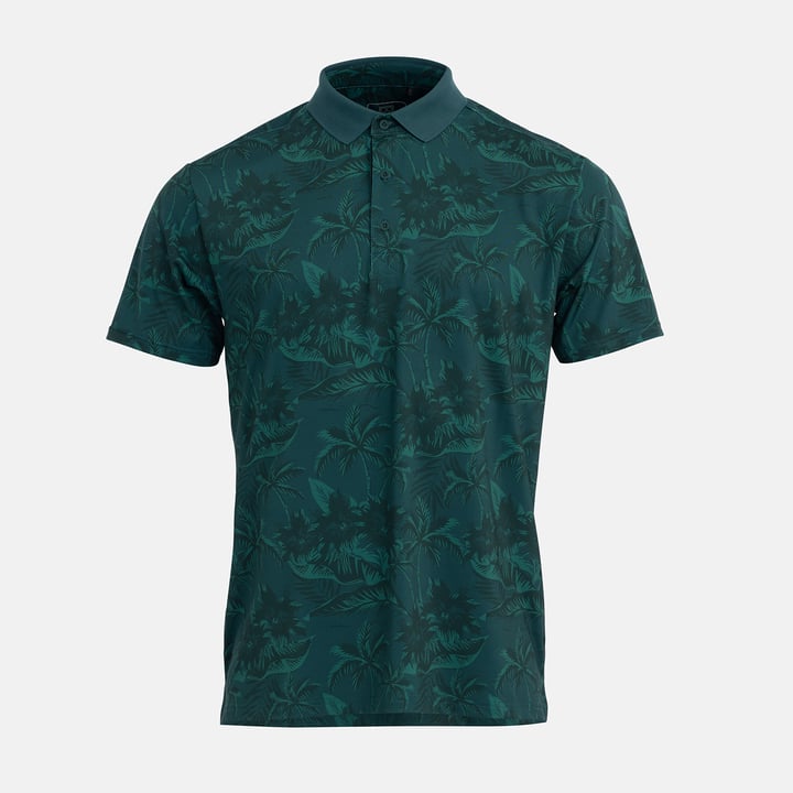 M Tech AOP Flower Pique Vihreä Bogeys & Birdies