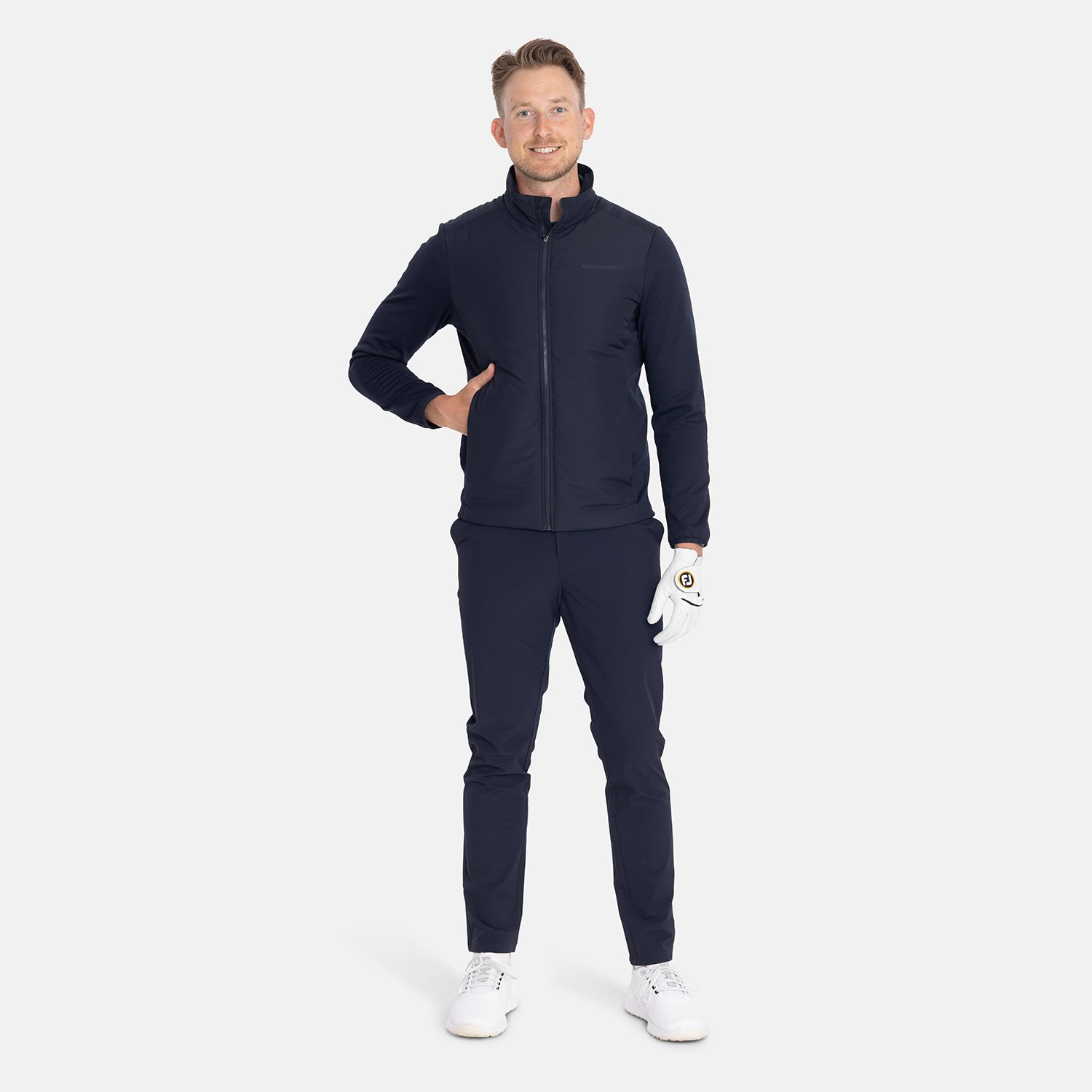 M Tech Hybrid Jacket Blå Bogeys & Birdies
