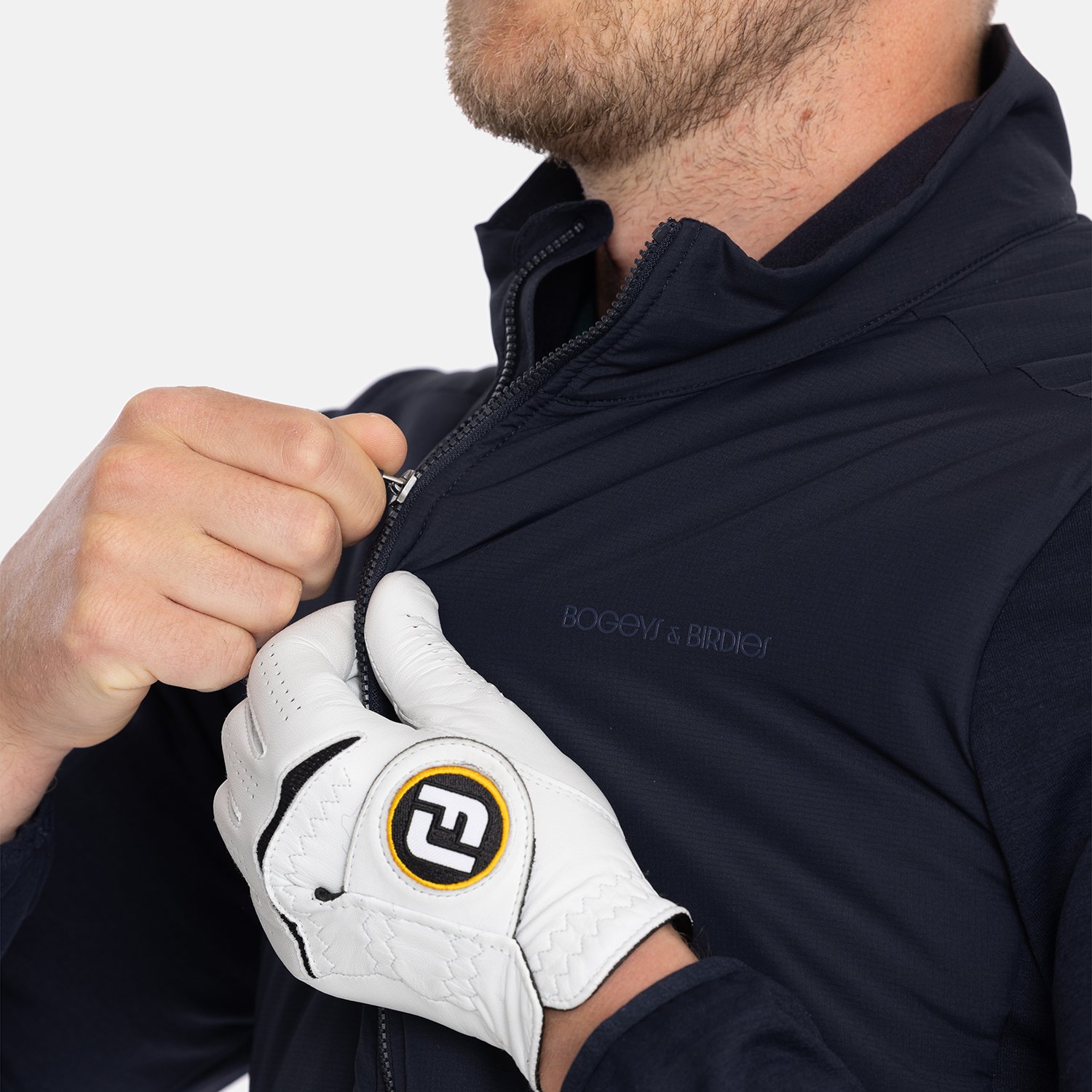 M Tech Hybrid Jacket Blå Bogeys & Birdies