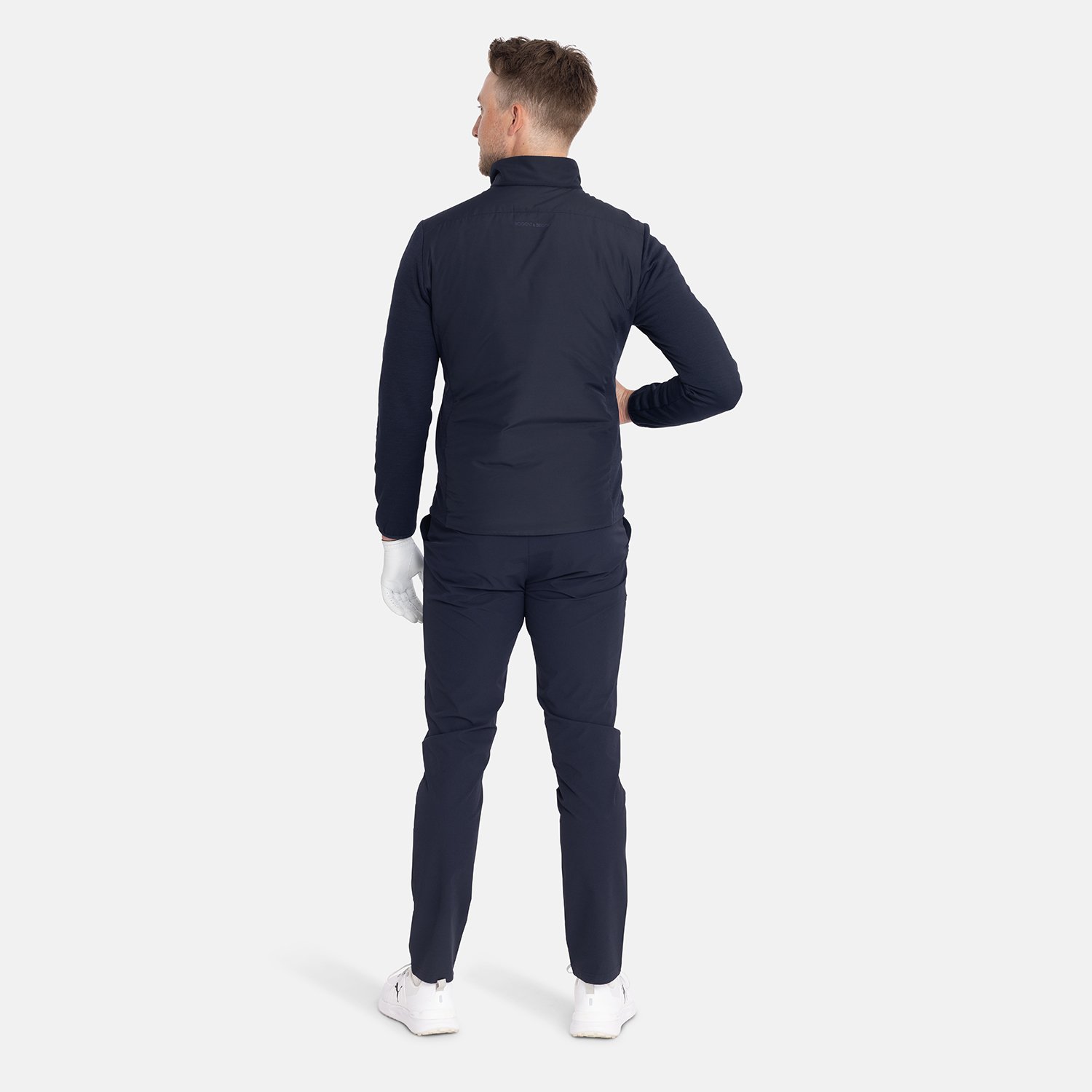 M Tech Hybrid Jacket Blå Bogeys & Birdies