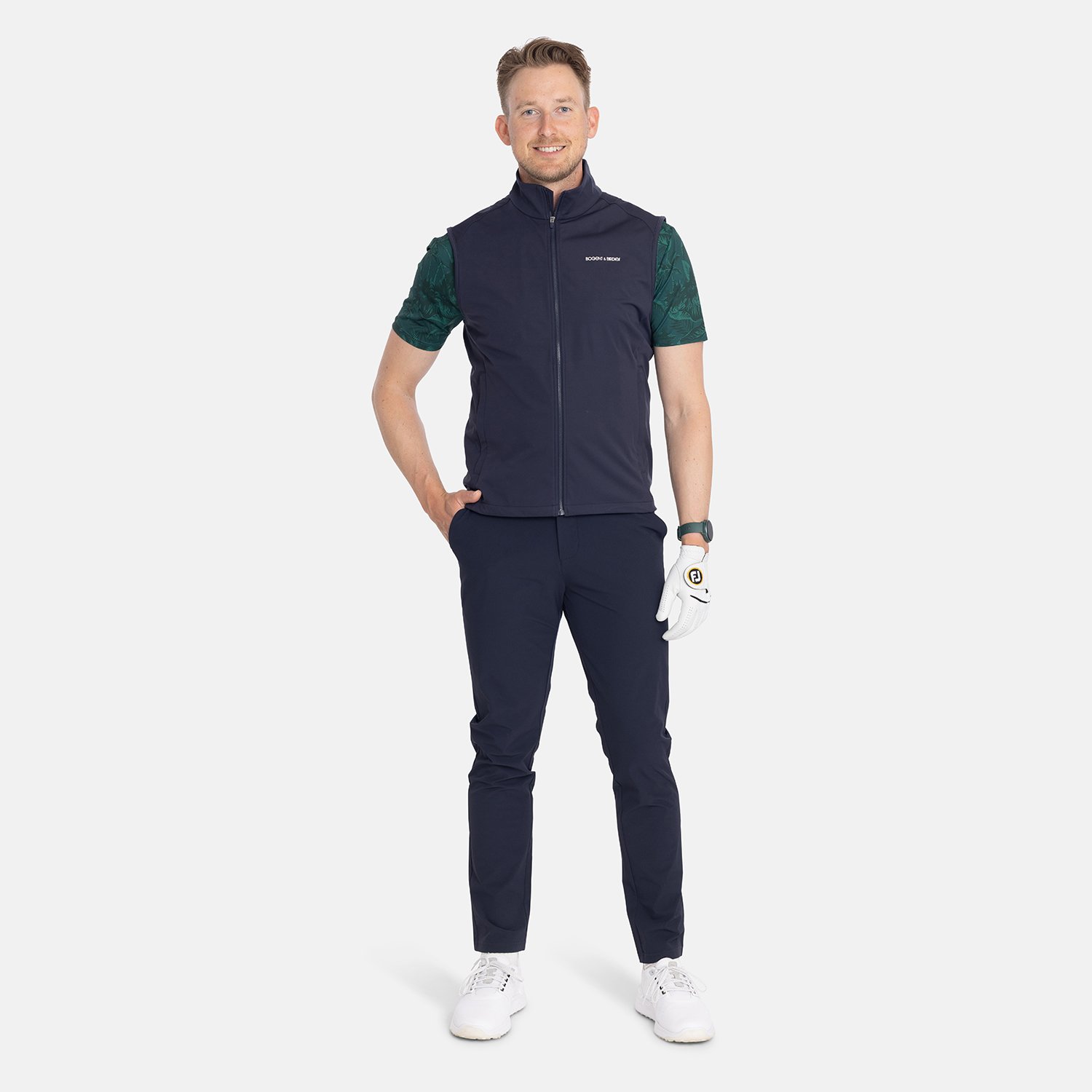 M Tech Shield Vest Blå Bogeys & Birdies