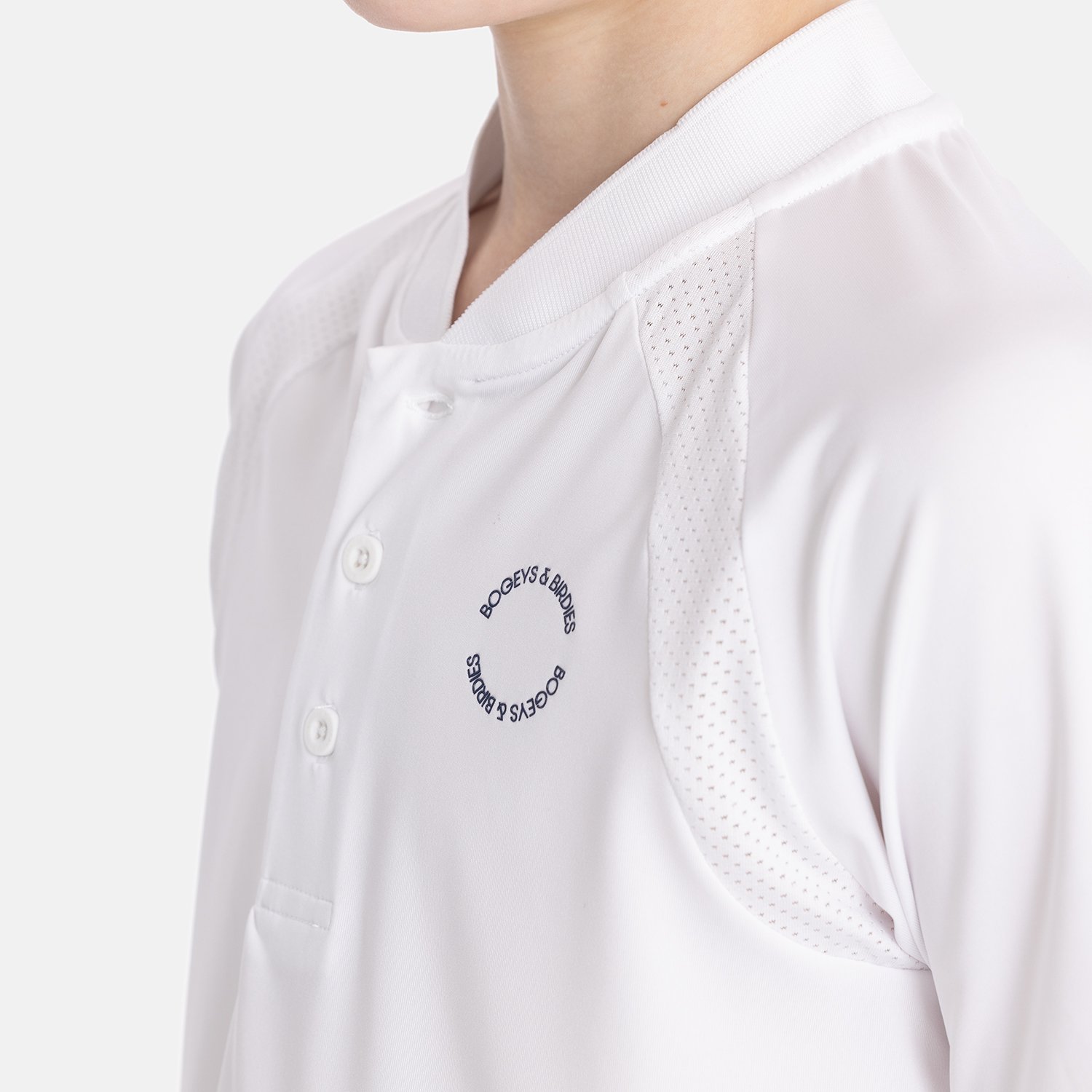 Jr Tech Blade Tee Hvid Bogeys & Birdies