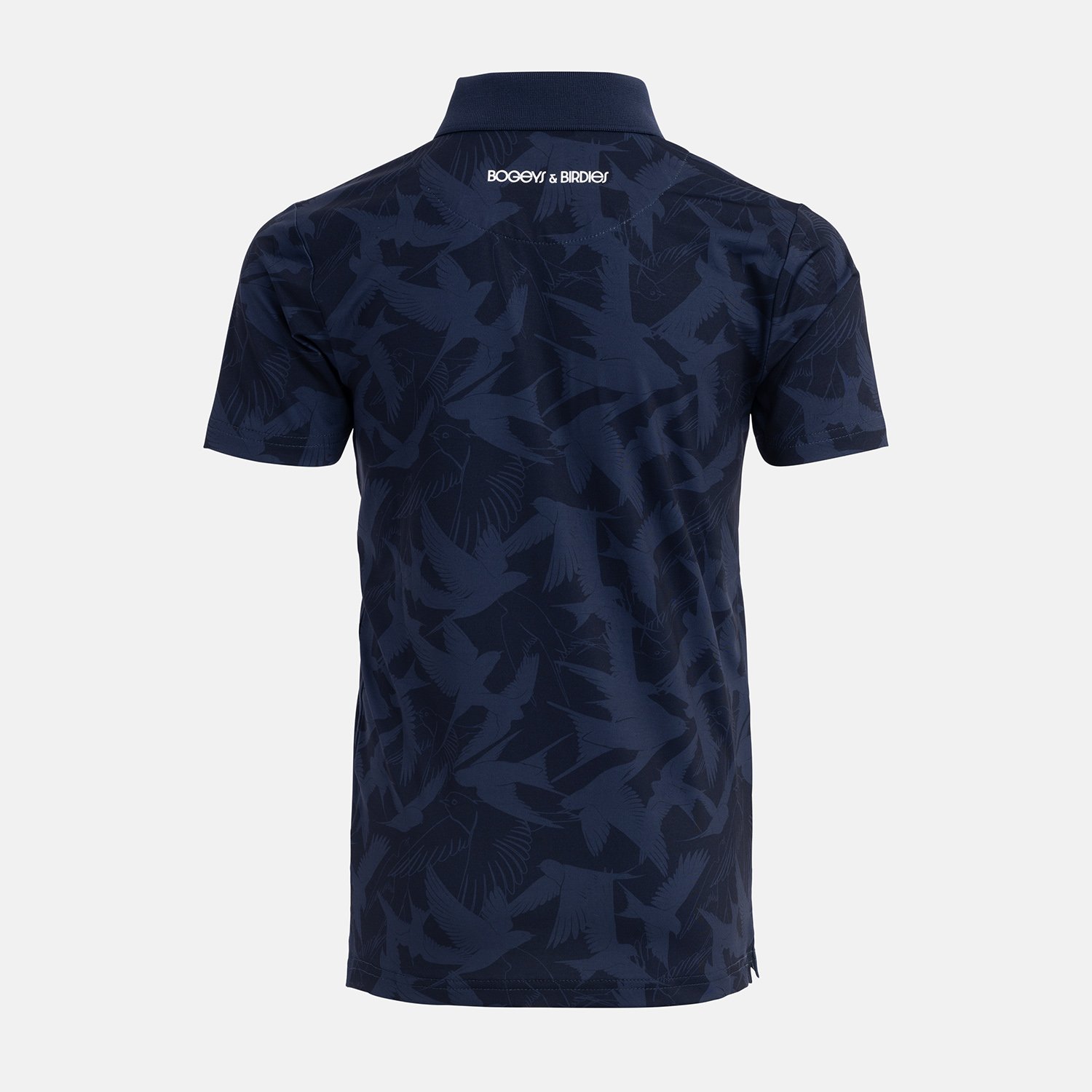 Jr Tech Pique Birdie AOP Blå Bogeys & Birdies