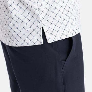 Jr Tech Micro Argyle AOP Vit Blå Bogeys & Birdies