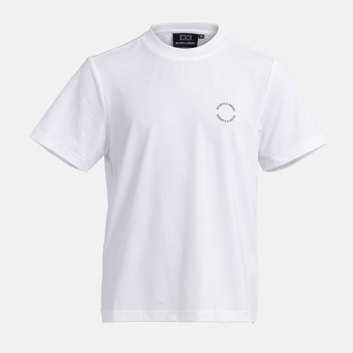 Jr Tech Tee Vit Bogeys & Birdies