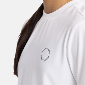 Jr Tech Tee Vit Bogeys & Birdies