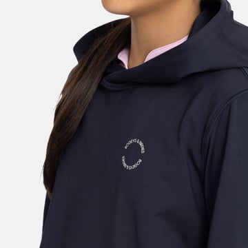 Jr Tech Hood Blå Bogeys & Birdies