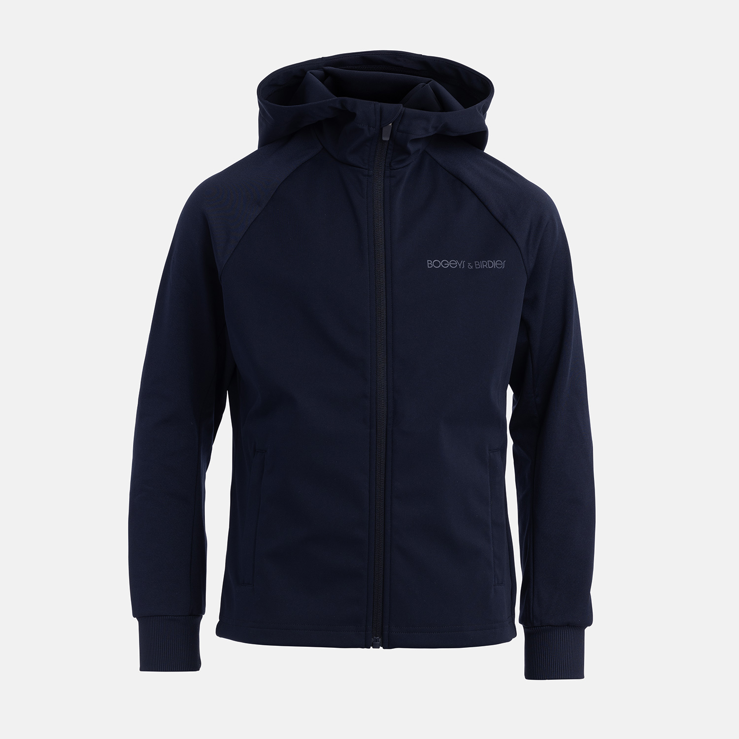 Jr Hybrid Raglan Hood Blau