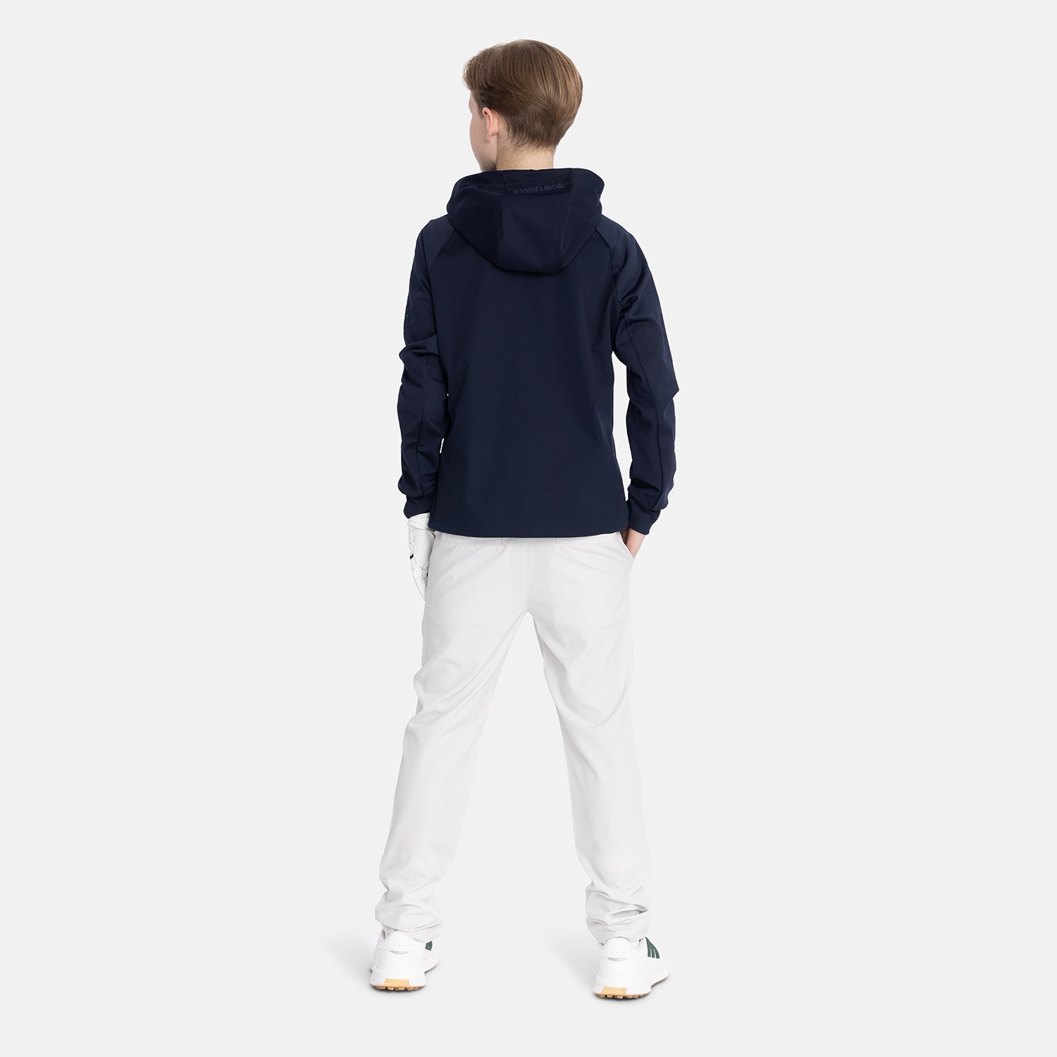 Jr Hybrid Raglan Hood Blå Bogeys & Birdies