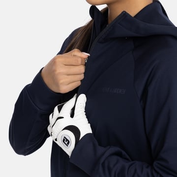 Jr Hybrid Raglan Hood Blå Bogeys & Birdies