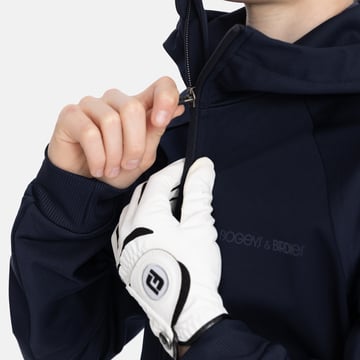 Jr Hybrid Raglan Hood Blå Bogeys & Birdies