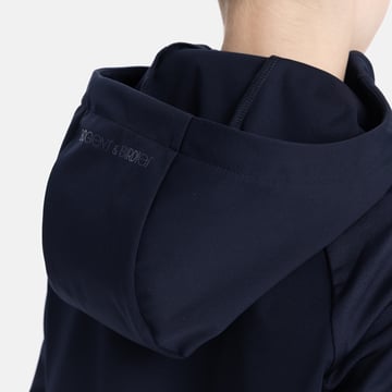 Jr Hybrid Raglan Hood Blå Bogeys & Birdies