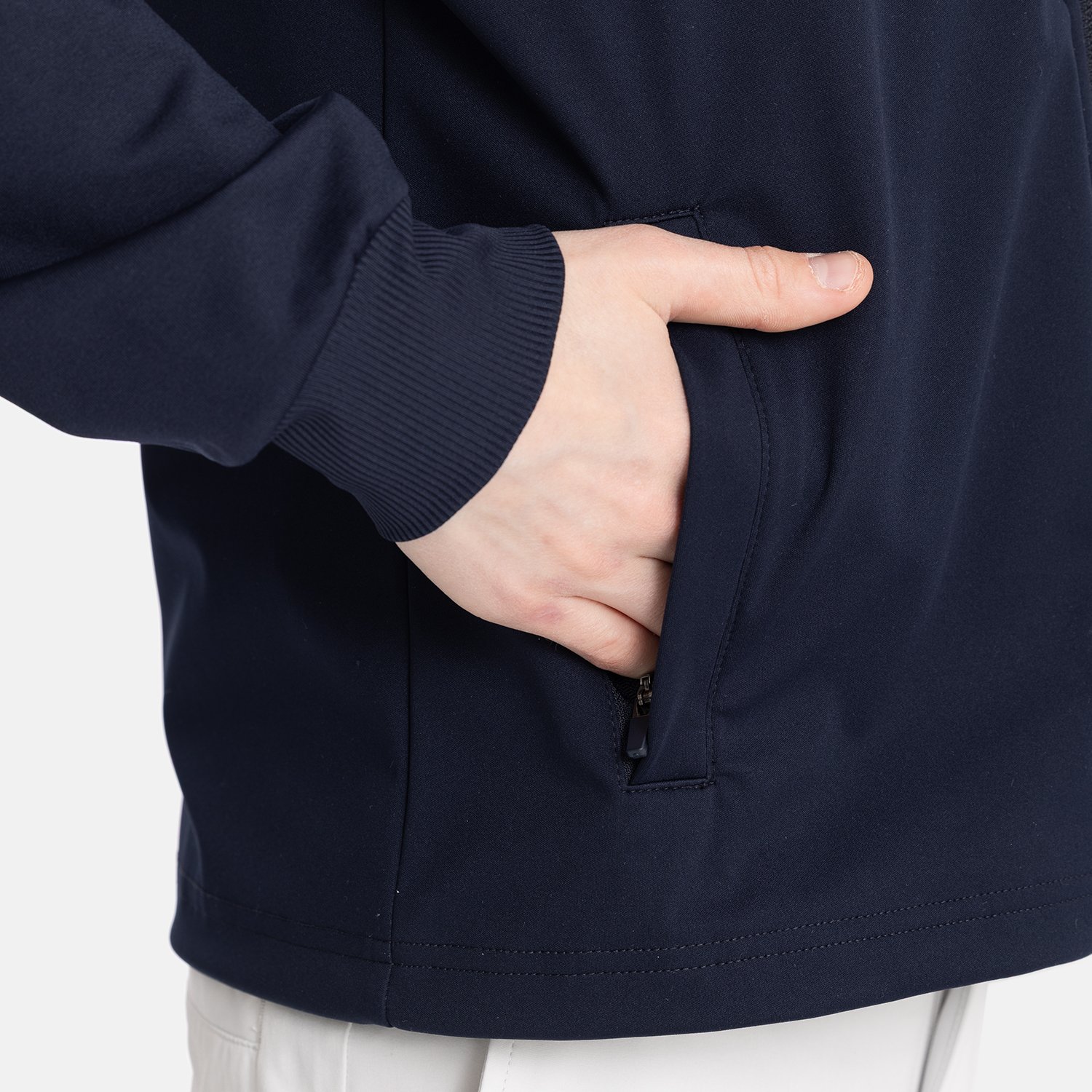 Jr Hybrid Raglan Hood Blå Bogeys & Birdies