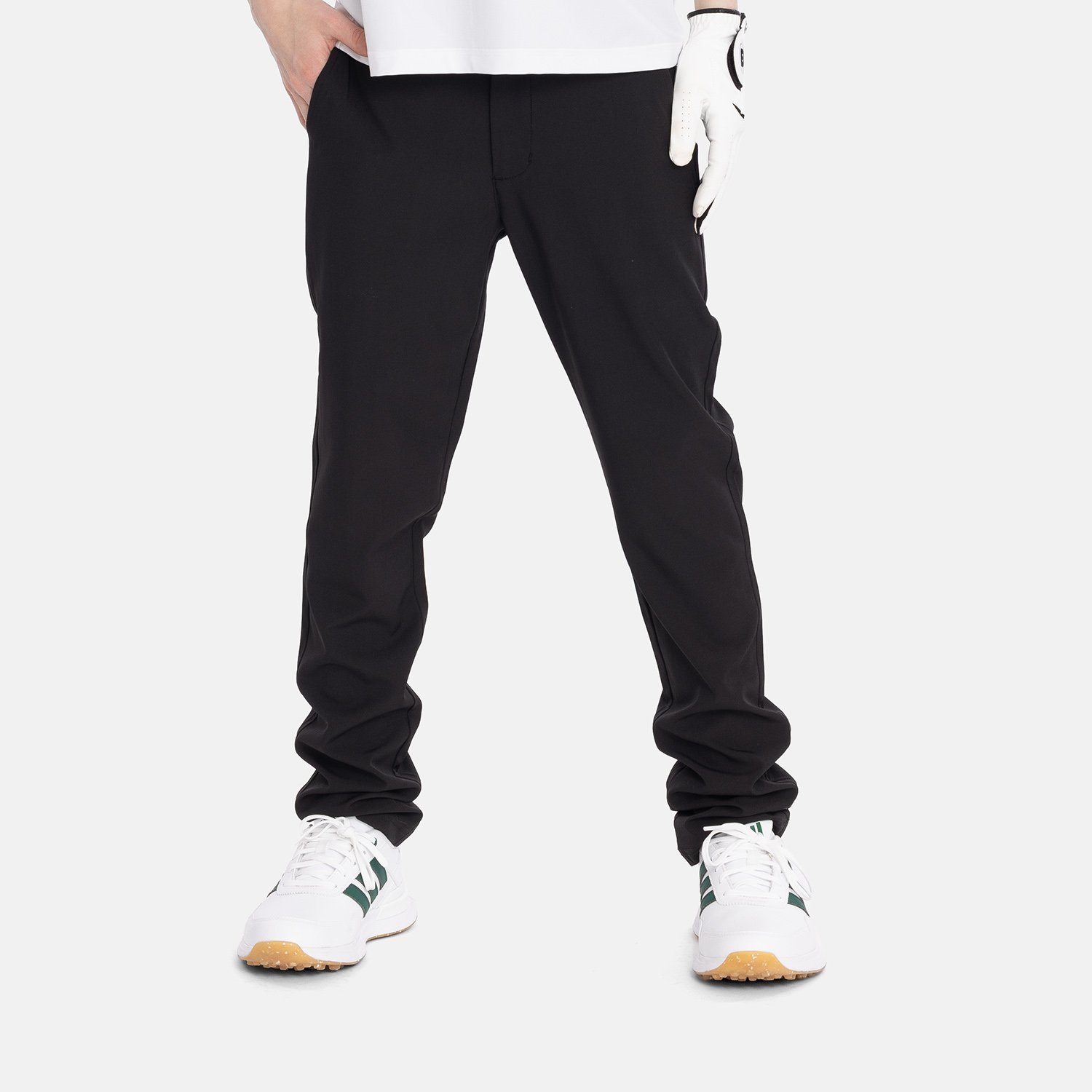 Jr 4-Way Stretch Pant Musta Bogeys & Birdies