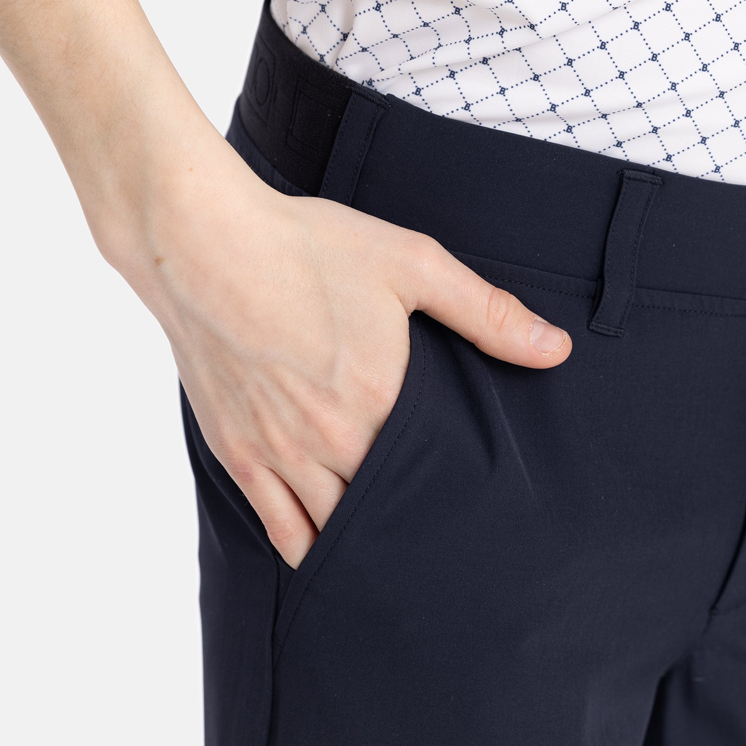 Jr 4-Way Stretch Pant Blå Bogeys & Birdies