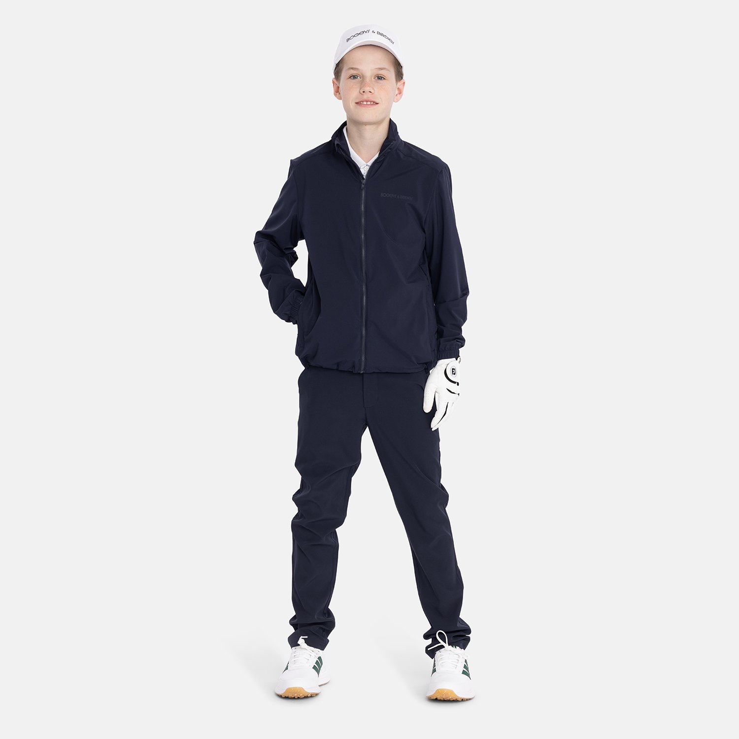Jr 4-Way Stretch Pant Musta Bogeys & Birdies