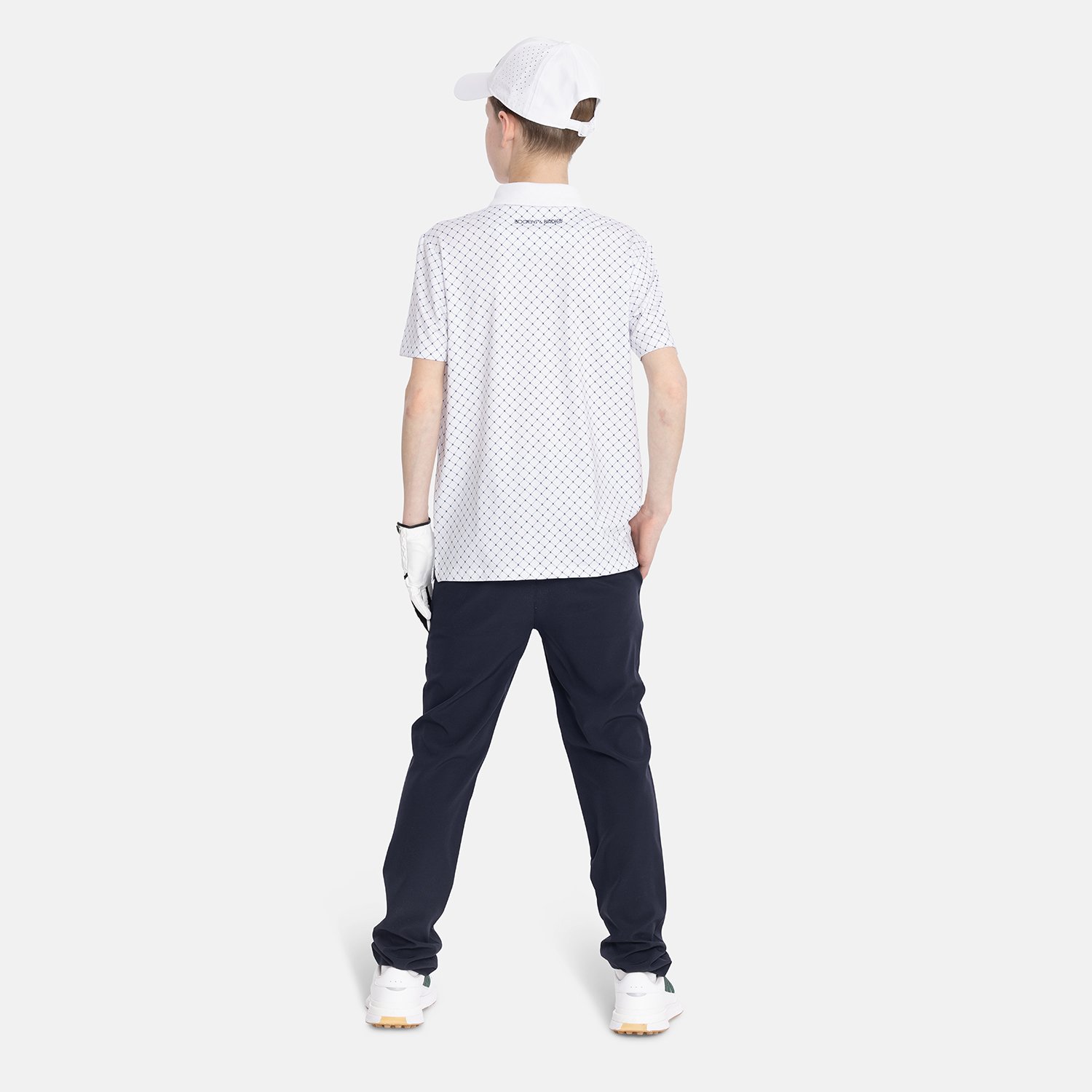 Jr 4-Way Stretch Pant Blå Bogeys & Birdies