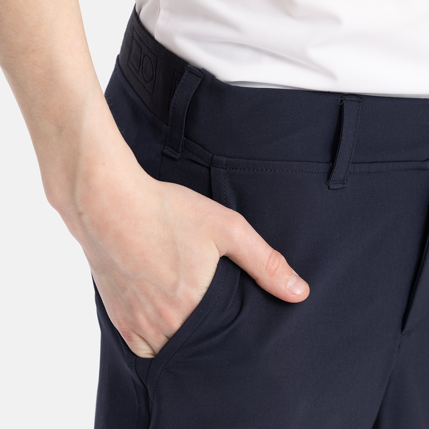 Jr Short 4-Way Stretch Blå Bogeys & Birdies