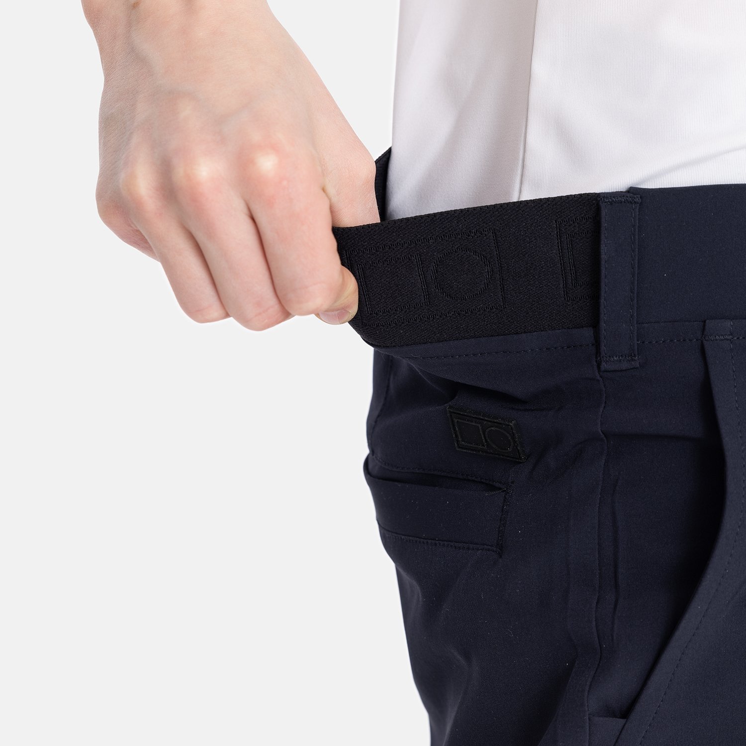 Jr Short 4-Way Stretch Blå Bogeys & Birdies