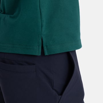 Jr Cotton Tech Raglan 2-Tone Grøn Bogeys & Birdies