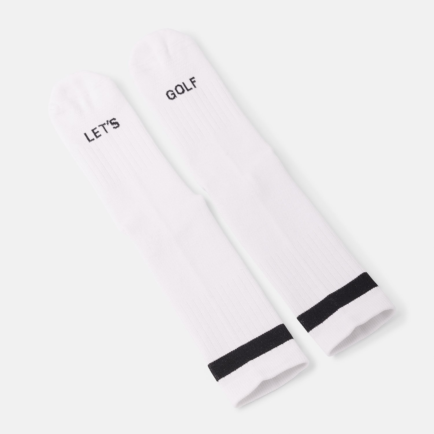 Lets Golf Sock Valkoinen Bogeys & Birdies