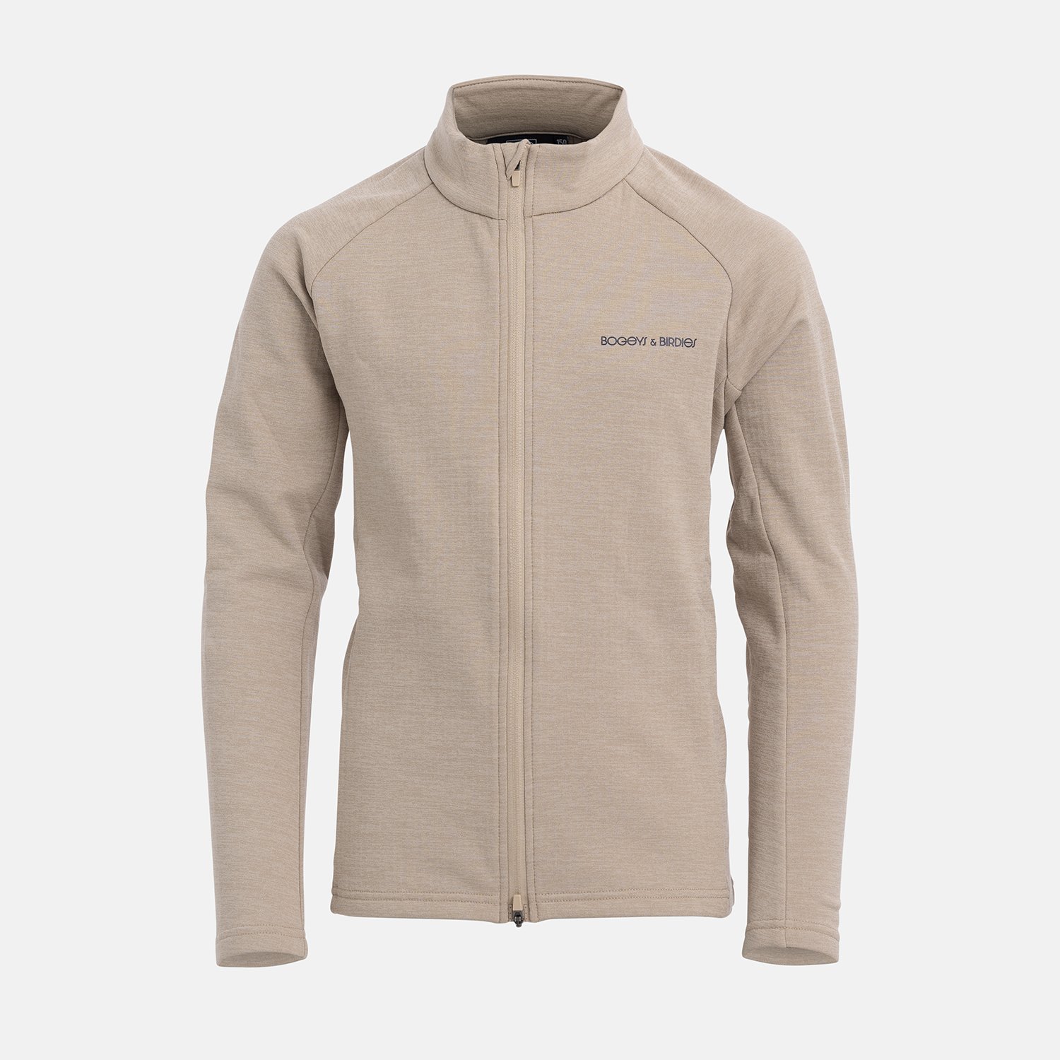 Jr Tech Waffle Midlayer Beige Bogeys & Birdies