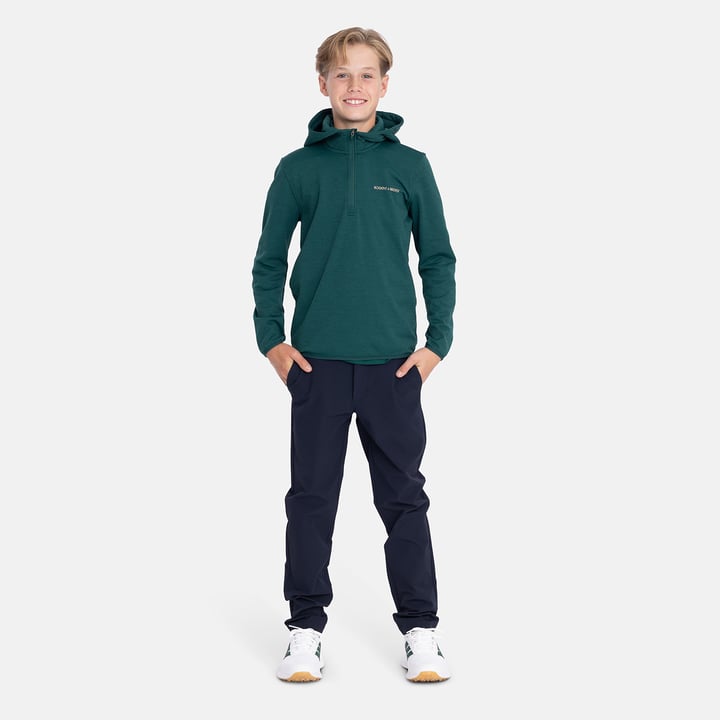 Jr Tech Hood Waffle Midlayer Grøn Bogeys & Birdies