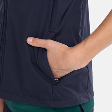 Jr Tech Shield Vest Blå Bogeys & Birdies