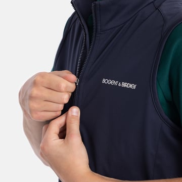 Jr Tech Shield Vest Blå Bogeys & Birdies